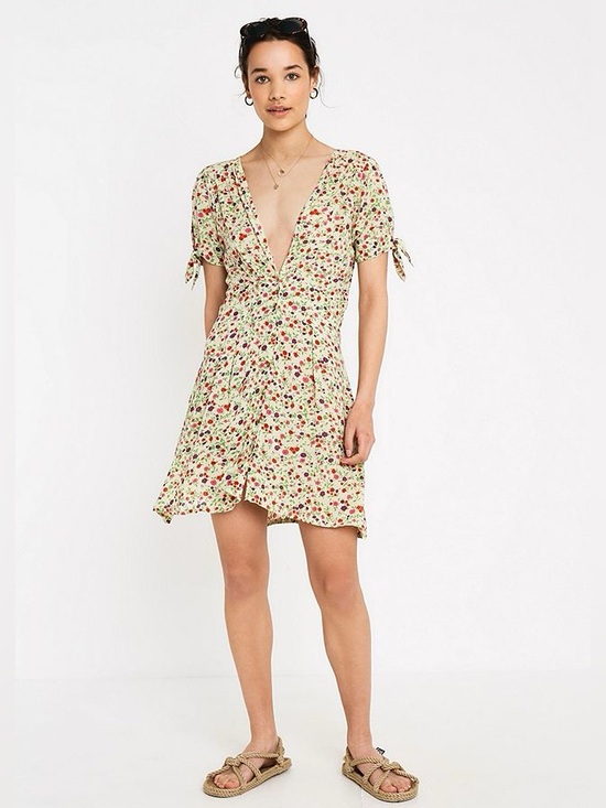 Faithfull the Brand Dresses & Skirts - Faithfull the Brand Marianne Mini Dress in Bastille Floral Print Small 4